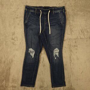 Torrid Jeans Weekend Boyfriend Mid-Rise Jean - Women's Size 1X Blue denim